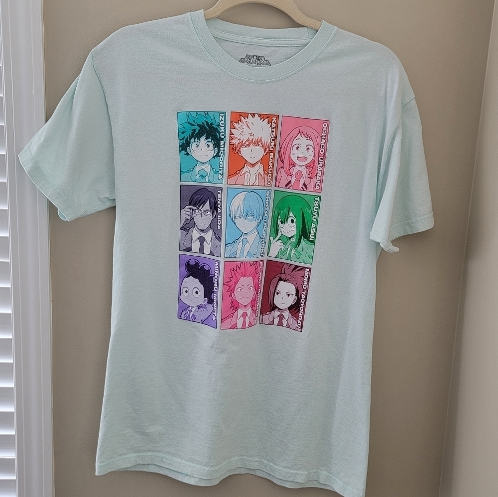 My Hero Academia Shirt Size Medium Graphic T-shirt Anime Manga #2140